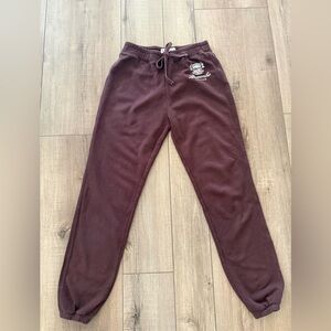 Abercrombie and Fitch Women’s Burgundy Sweatpants